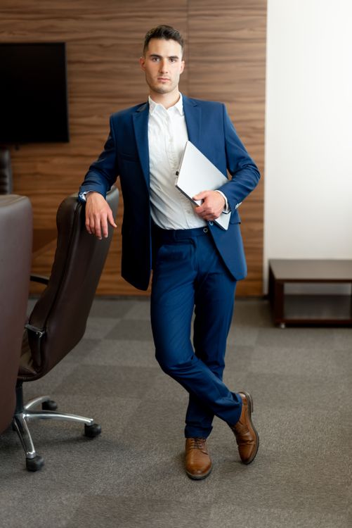 Confident business professional in an office